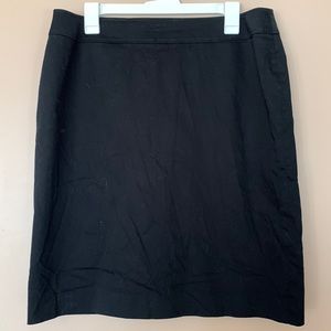 Black mid length dress skirt.  Size 14.